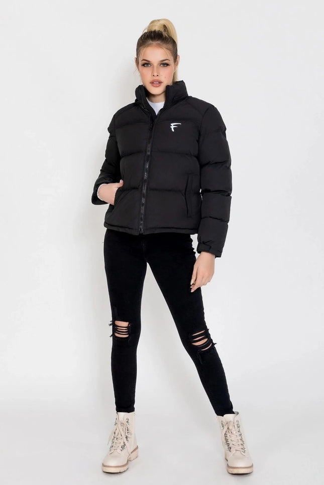 Women'S Vail Winter Puffer Insulated Down Hooded Jacket-Fadcloset-S-Urbanheer