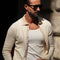 Off White & Cream Polo Cardigan-Clothing - Men-Donato-S-Urbanheer