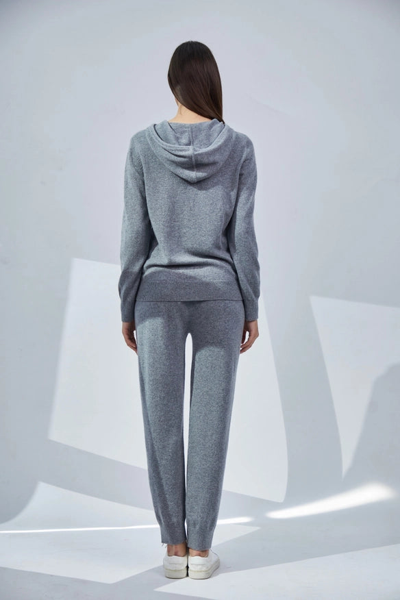 Cashmere Jogger-Joggers-Pissenlit-Heather Grey-S-Urbanheer