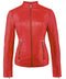 Urban 5884 Rt Rood - Ladies Leather Jacket Sheep-Urban 5884-Red-XS-Urbanheer
