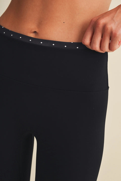 Contrast Binding Legging