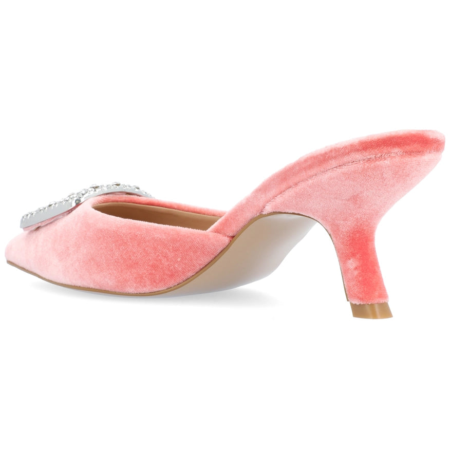 Journee Collection Women's Rishie Pump Pink-Shoes Pumps-Journee Collection-5.5-Urbanheer