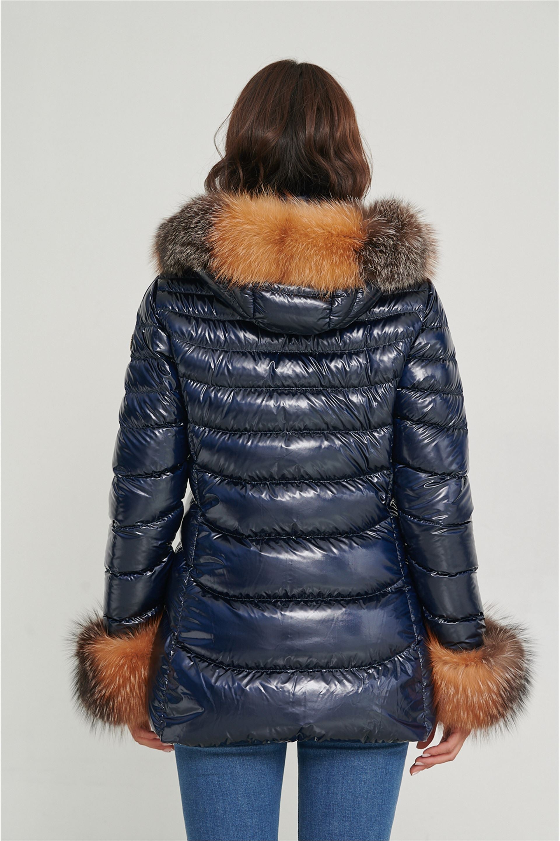 Elizabeth Women Jacket-Clothing - Women-Henry Arroway-Navy-M-Urbanheer