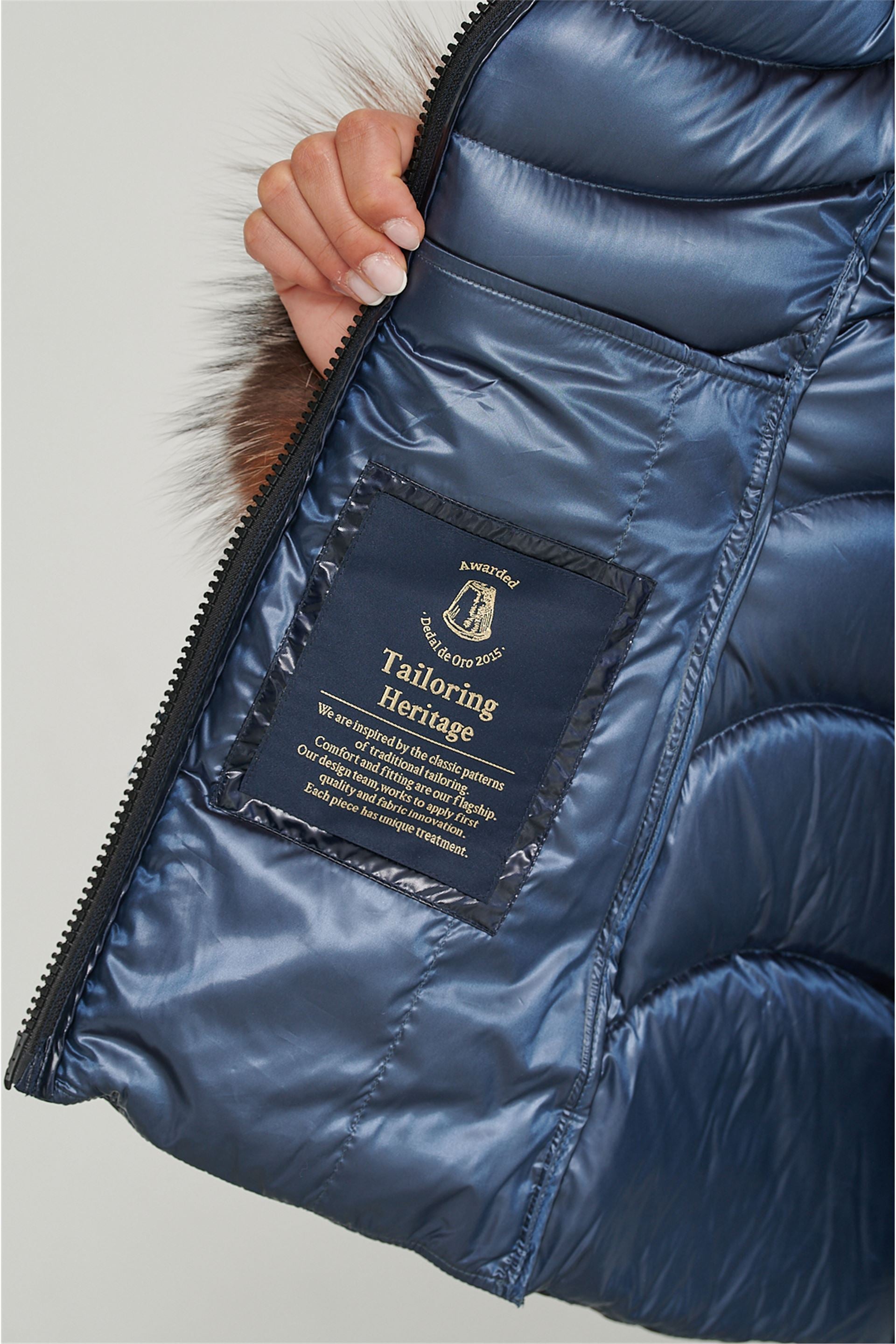 Elizabeth Women Jacket-Clothing - Women-Henry Arroway-Navy-M-Urbanheer