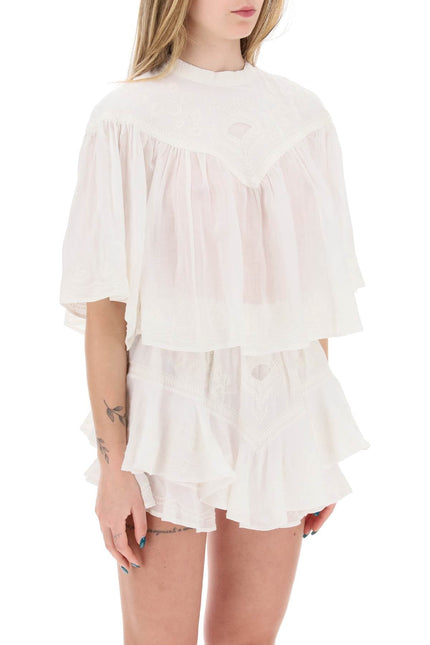 "Elodie Blouse With Embroidery