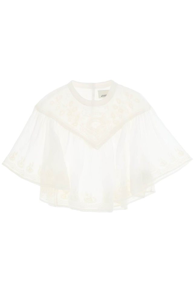 "elodie blouse with embroidery