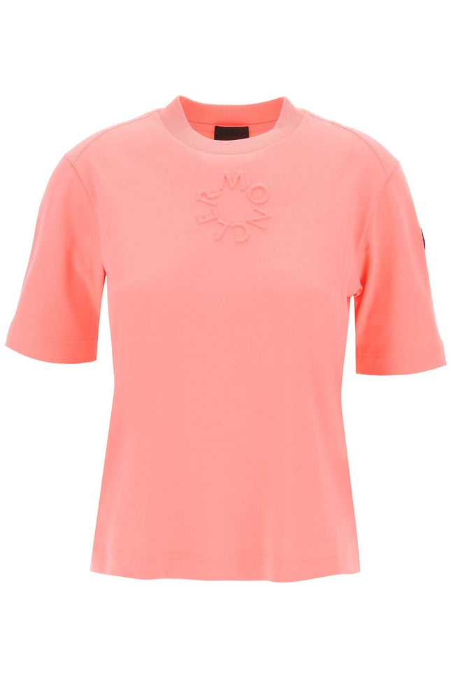 Embossed Logo T-Shirt - Pink