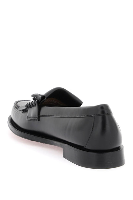 Esther Kiltie Weejuns Loafers In Brushed Leather
