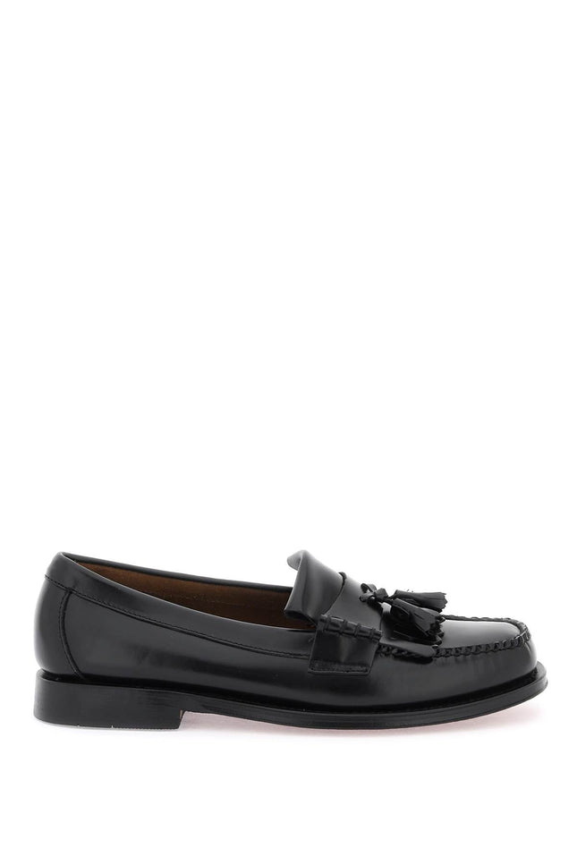esther kiltie weejuns loafers in brushed leather