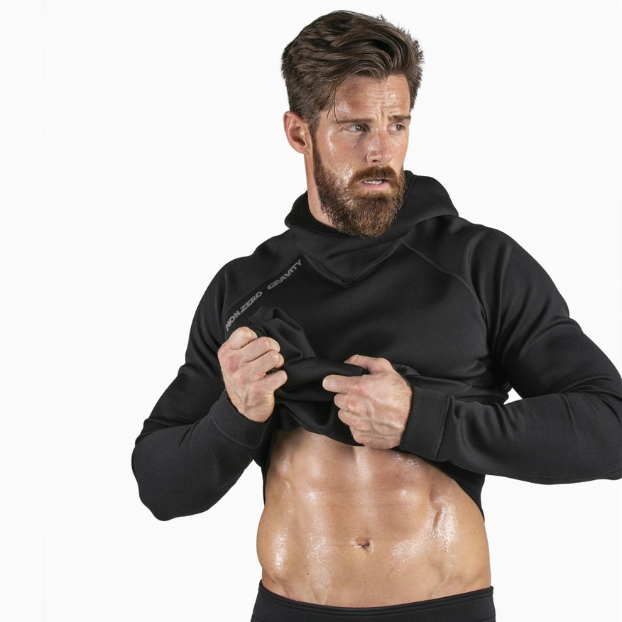 Men’S Sauna Hoodie/Jogger Combo-Hoodie/Jogger Combo-Nonzero Gravity-2XS-Hoodie-Urbanheer