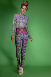 Long Soft Stretchy Stylish Deco Purple Slim Fit Turtleneck-Nuvula-XS-Urbanheer