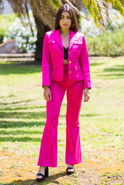 Aurea Jacket Suit-Jacket Suit-Nereide Asturias-pink fuchsia-XS-Urbanheer