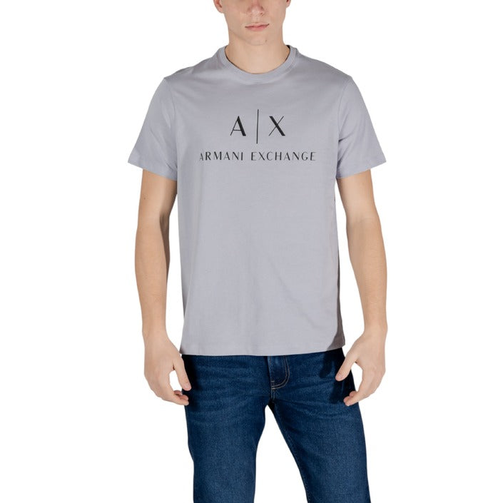 Armani Exchange Men T-Shirt-Clothing - Men-Armani Exchange-grey-XS-Urbanheer