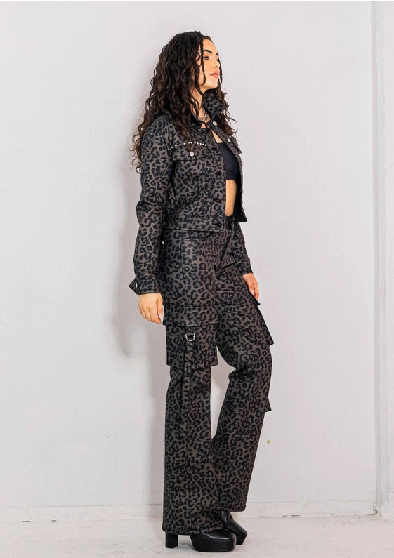 Out Of The Wild Leopard Jacket-Clothing - Women-Vibrant M.i.U-XS-Urbanheer