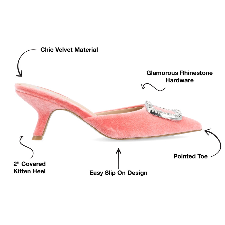 Journee Collection Women's Rishie Pump Pink-Shoes Pumps-Journee Collection-5.5-Urbanheer