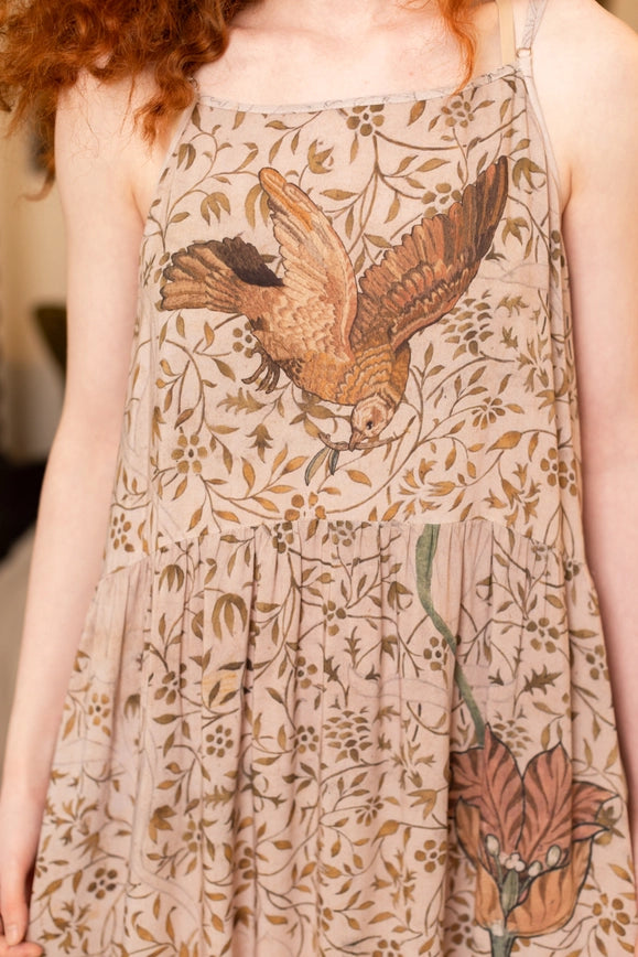 Folklore Floral Bamboo Bohéme Slip Dress with Bird of Peace-Dress-Market of Stars-Urbanheer