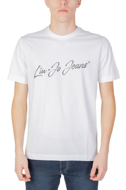 Liu Jo Men T-Shirt-Clothing T-shirts-Liu Jo-white-S-Urbanheer