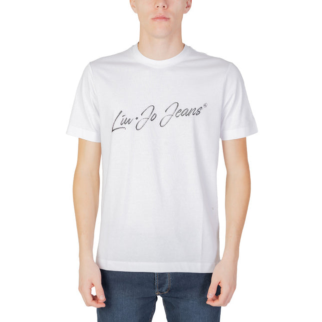 Liu Jo Men T-Shirt-Clothing T-shirts-Liu Jo-white-S-Urbanheer