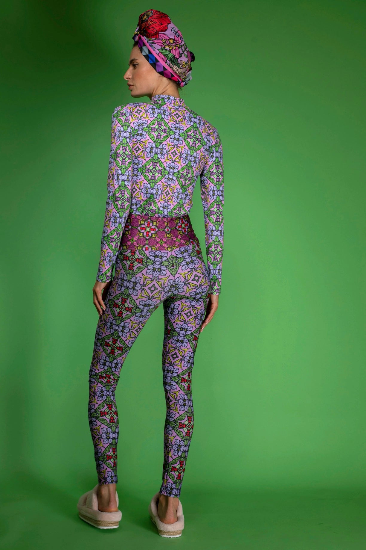 Long Soft Stretchy Stylish Deco Purple Slim Fit Turtleneck-Nuvula-XS-Urbanheer