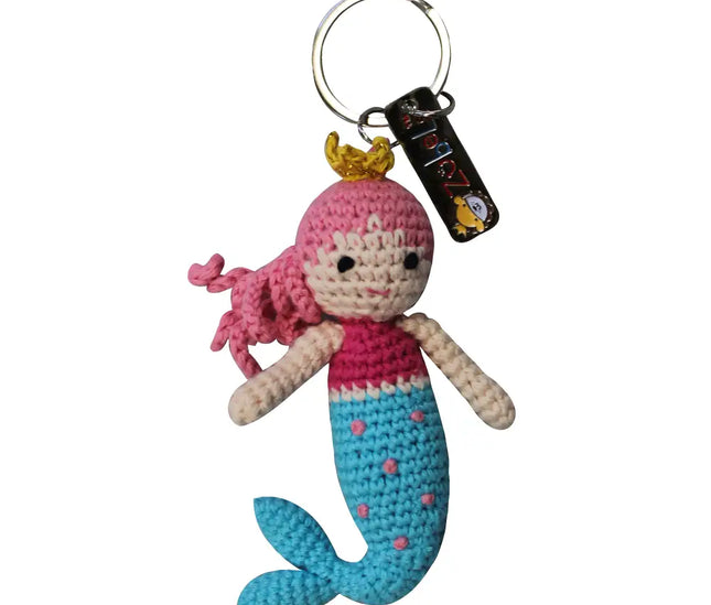 Mermaid Crochet Key Chain-petit Ami-Urbanheer