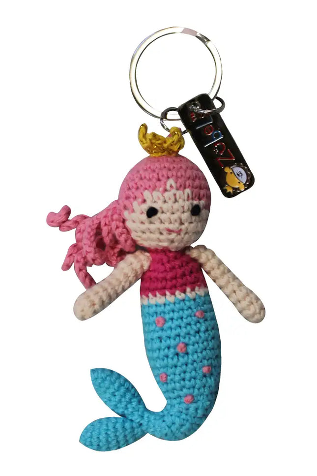 Mermaid Crochet Key Chain-petit Ami-Urbanheer