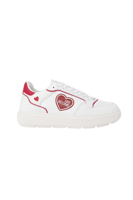 Love Moschino Women Sneakers-Shoes Sneakers-Love Moschino-red-35-Urbanheer