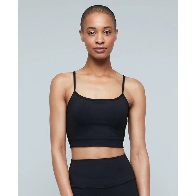 Lunar Luxe Bra Top - Black Iris-Top-Moonchild Yoga Wear-L-Urbanheer