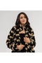 Bear Print Button Up Fleece-Blu Pepper-S-Urbanheer