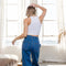 Pants - Denim Jeans with Destroyed Detail-Jeans-LABIJOU-S-Urbanheer