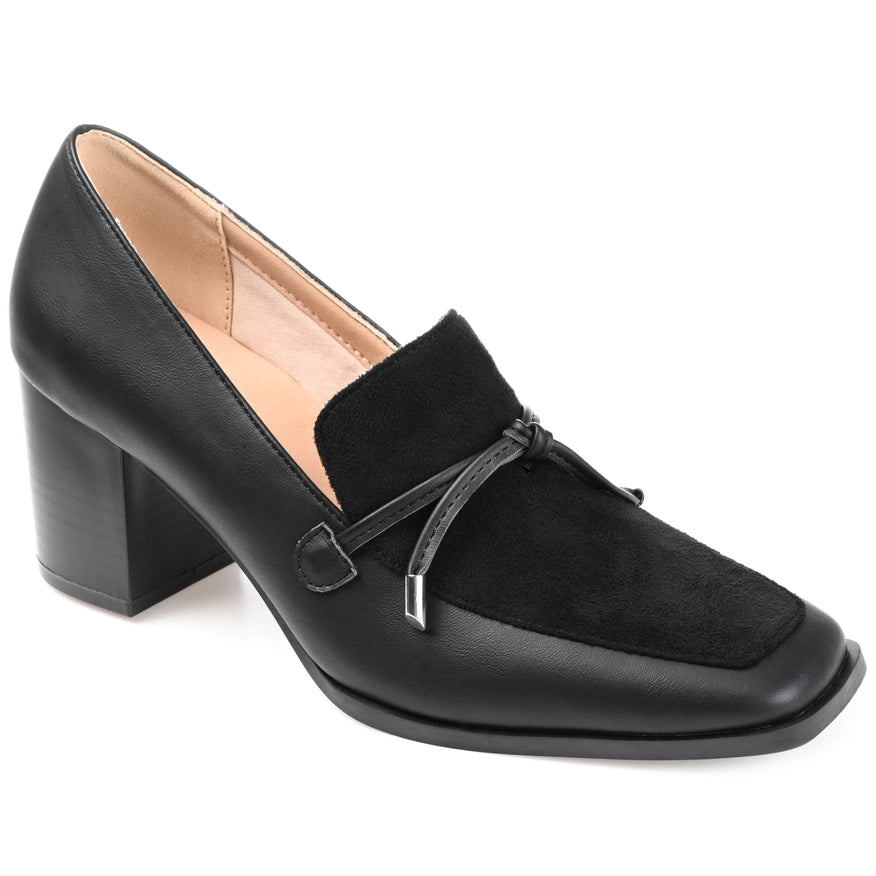 Journee Collection Women's Tru Comfort Foam™ Crawford Pump-Shoes Pumps-Journee Collection-Black-6-Urbanheer