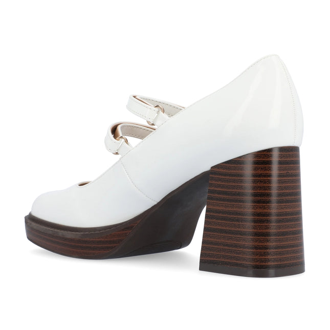 Journee Collection Women's Tru Comfort Foam™ Shasta Pumps Bone-Shoes Pumps-Journee Collection-Urbanheer