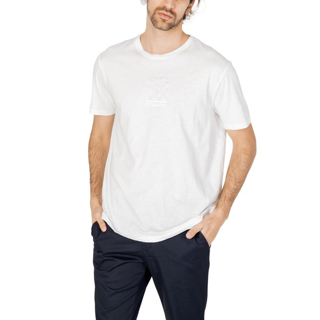 Armani Exchange Men T-Shirt-Clothing T-shirts-Armani Exchange-white-XS-Urbanheer