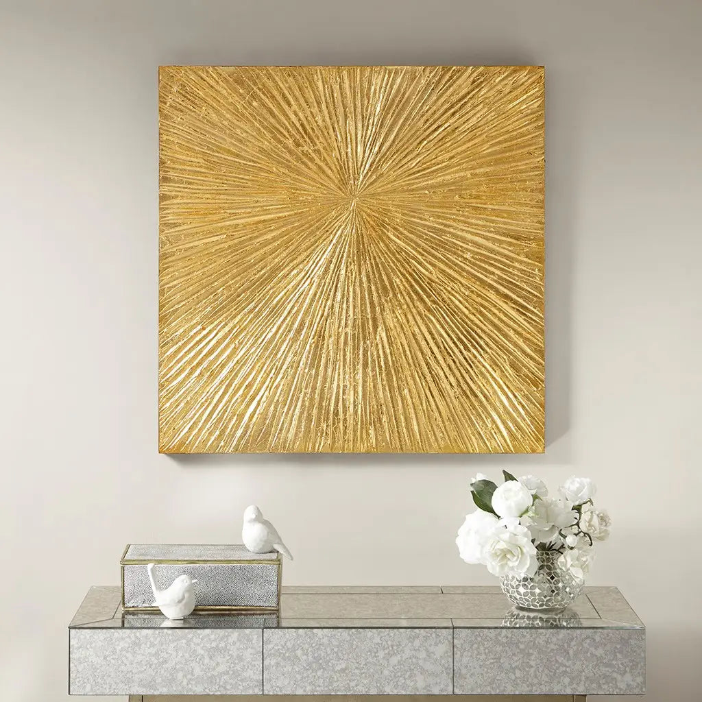 Gold Abstract Wall Art Decor-Olliix-Urbanheer