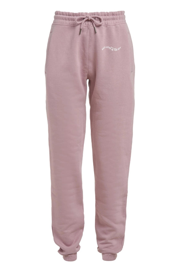 Organic Cotton Joggers Mauve-Joggers-Gergana Ivanova-M-Urbanheer