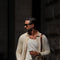 Off White & Cream Polo Cardigan-Clothing - Men-Donato-S-Urbanheer