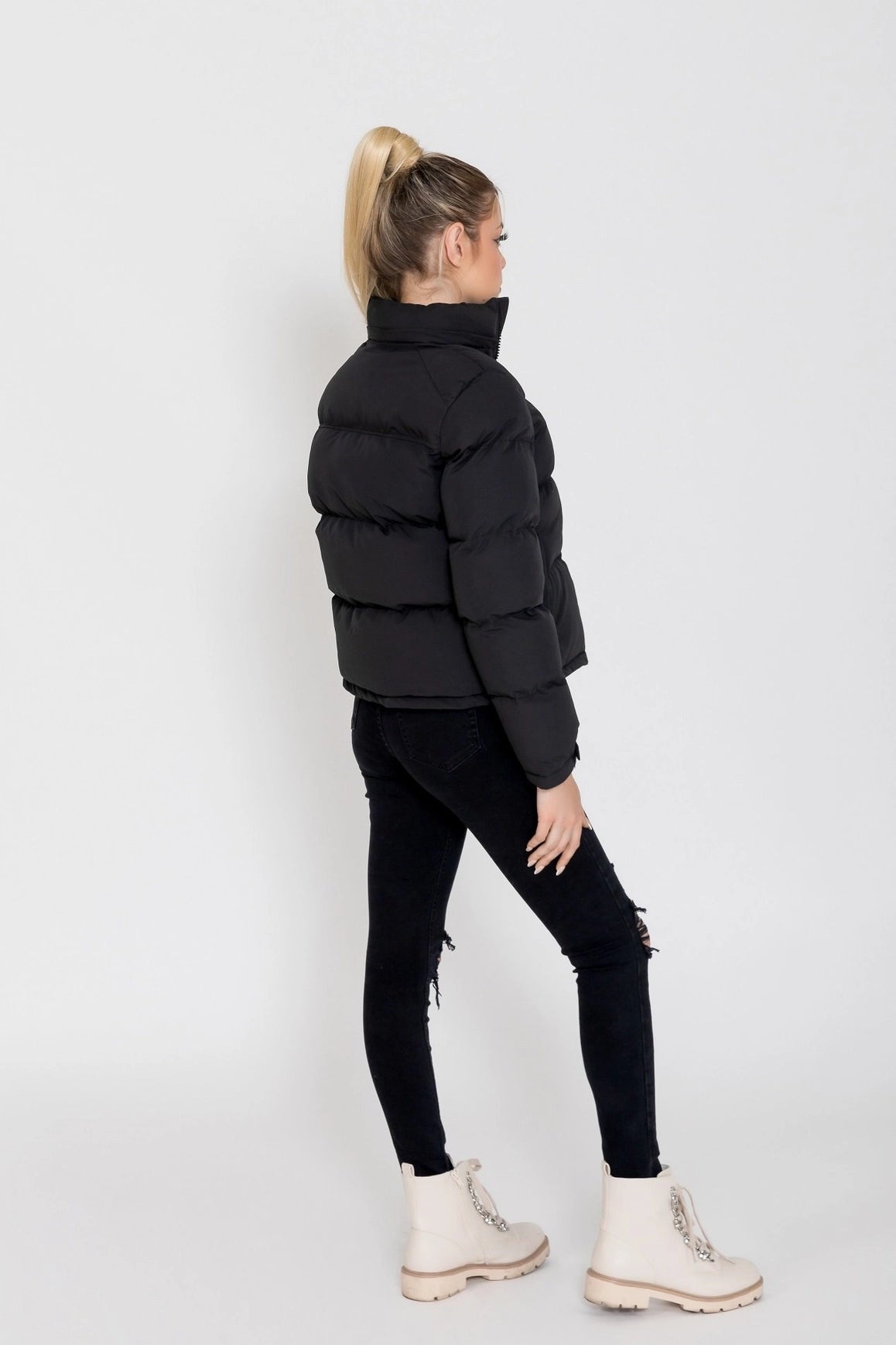 Women'S Vail Winter Puffer Insulated Down Hooded Jacket-Fadcloset-S-Urbanheer