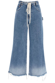 Flare Morus Jeans With Distressed Details-women > clothing > jeans-Closed-25-Blu-Urbanheer