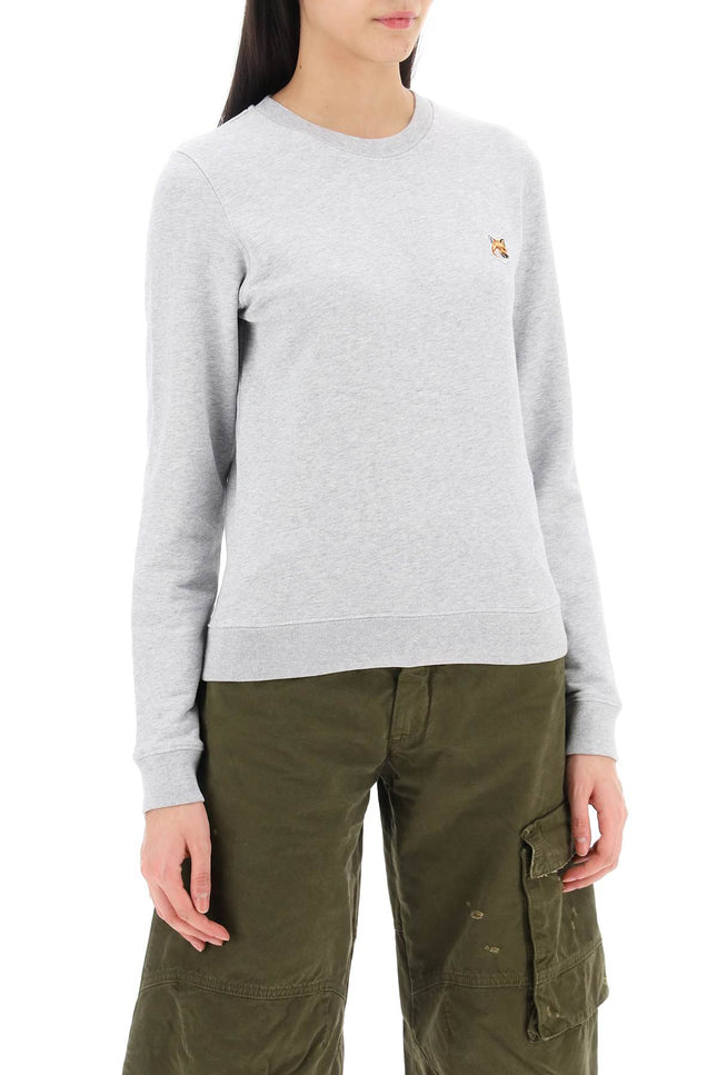 Fox Head Regular Fit Sweatshirt - Grey