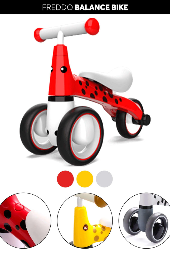 Freddo Toys 3 Wheel Balance Bike-Toys - Kids-Freddo Toys-Urbanheer