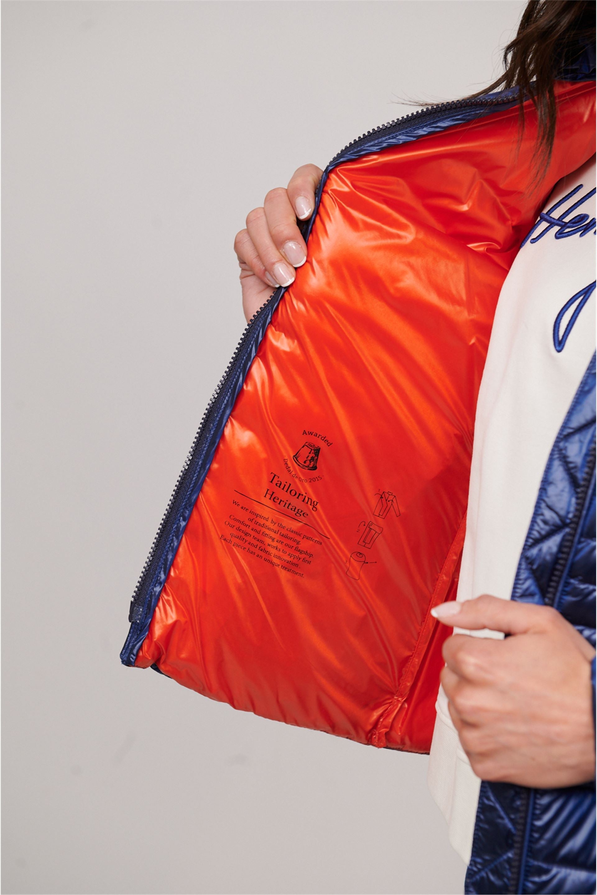 Halley New Women Puffer Jacket - Blue/Navy-Clothing - Women-Henry Arroway-Navy-XS-Urbanheer