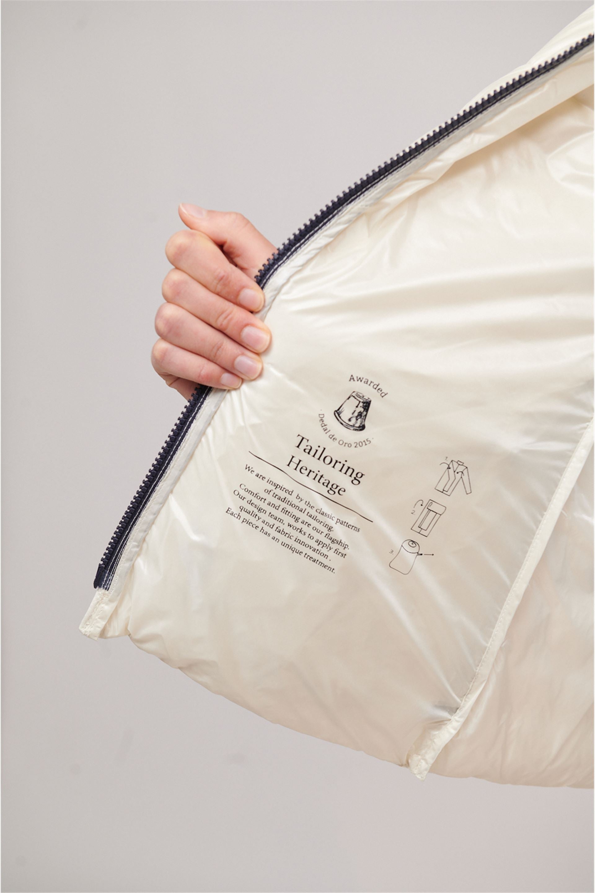 Halley Women Puffer Light Coat-Clothing - Women-Henry Arroway-Ivory-XS-Urbanheer