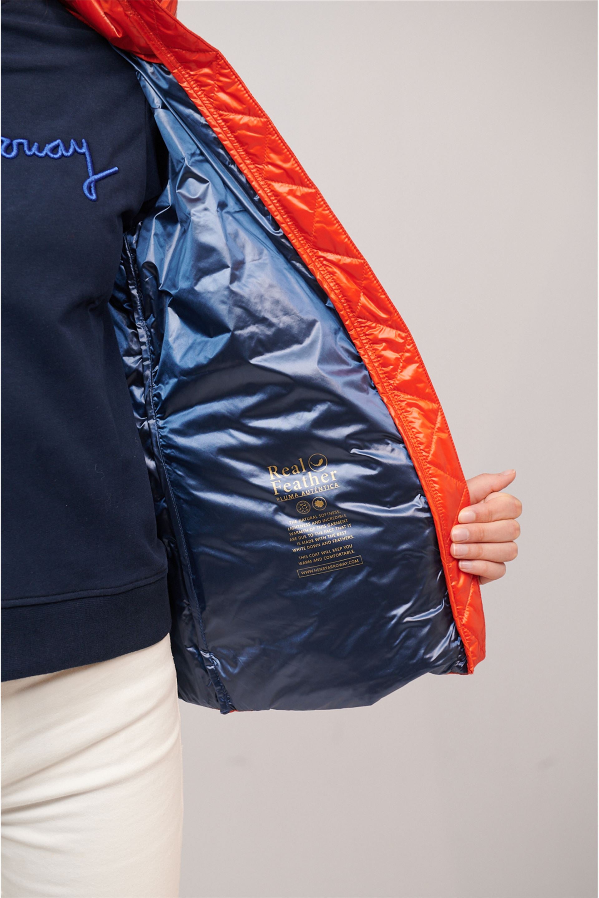 Halley New Women Puffer Jacket Red/Orange-Clothing - Women-Henry Arroway-XS-Orange-Urbanheer