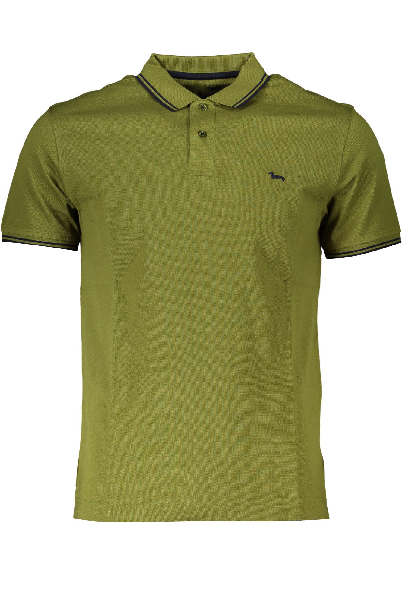 Harmont & Blaine Green Men'S Short Sleeved Polo Shirt-Polo-HARMONT &amp; BLAINE-GREEN-S-Urbanheer