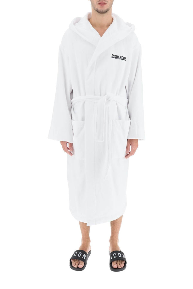 icon bathrobe - White