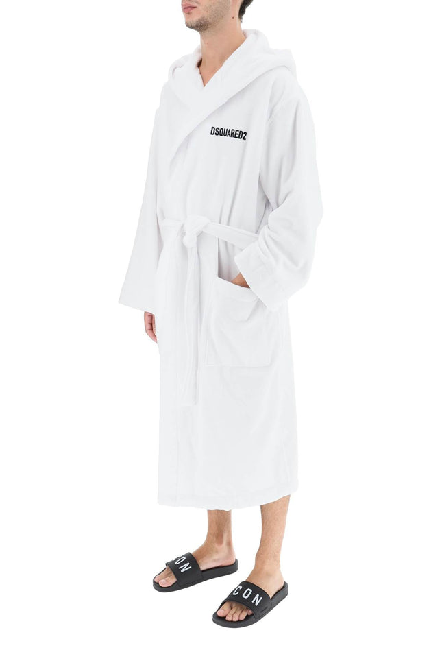 icon bathrobe - White