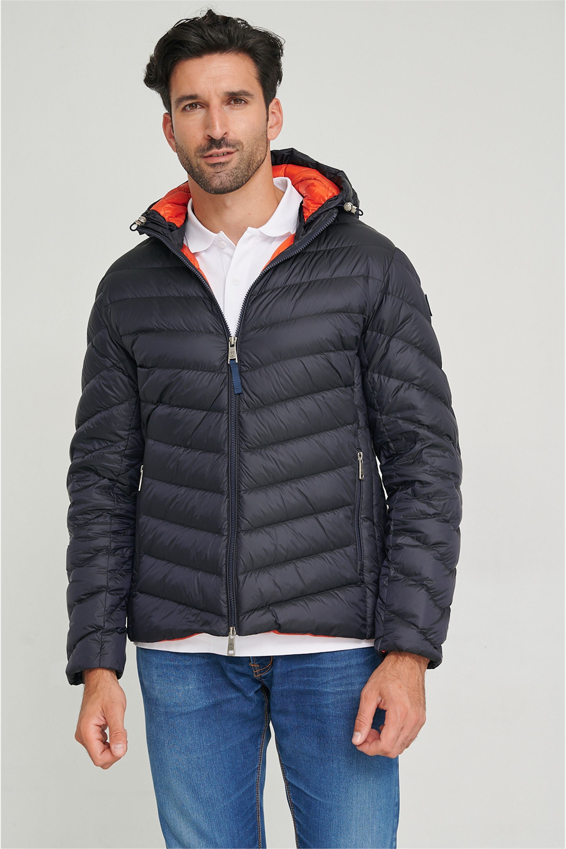 FENIX Lightweight Men'S V-Shaped Short Jacket-Henry Arroway-S-NEGRO-Urbanheer