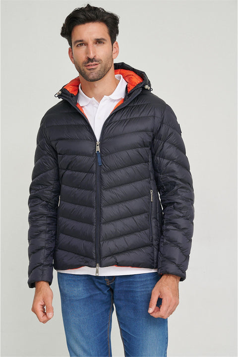 FENIX Lightweight Men'S V-Shaped Short Jacket-Henry Arroway-S-NEGRO-Urbanheer