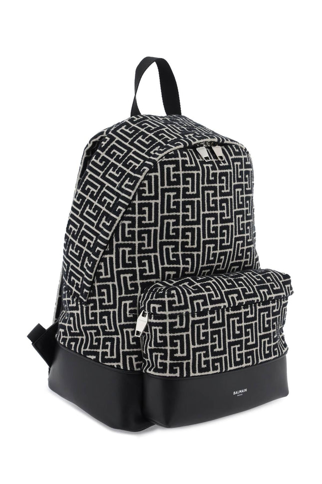 Jacquard Backpack With Monogram