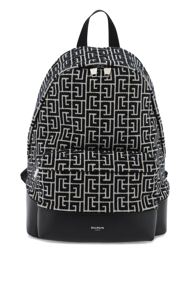 Jacquard Backpack With Monogram