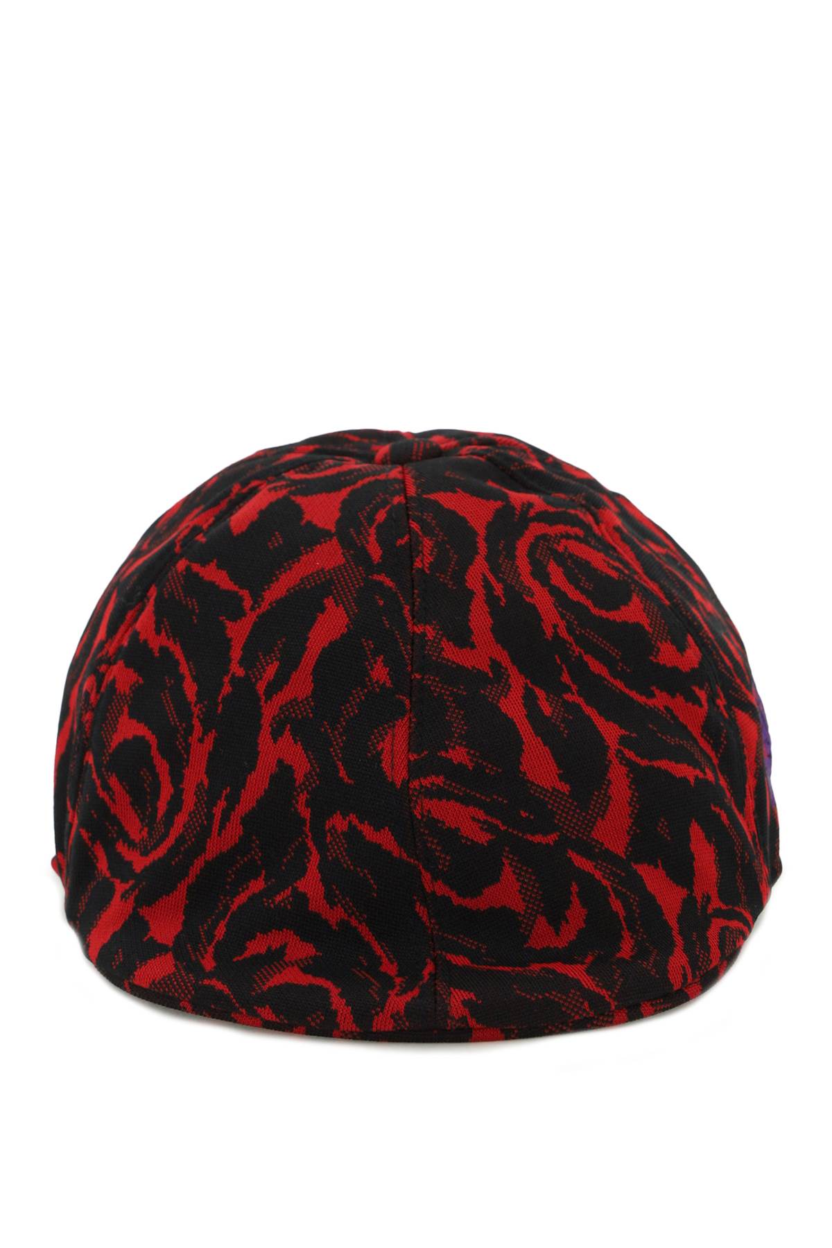 Jacquard Jersey Flat Cap - Black-accessories-Baracuta X Needles-l-Urbanheer